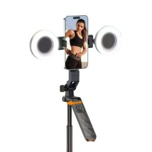 LOKAMA Live-P10 Pro Tripod with Dual LED Lights